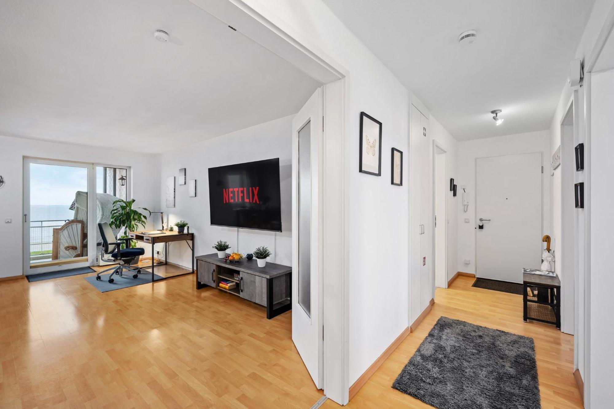 Strand-Apartment, Strandkorb, Meeresrauschen, Parkplatz Вільгельмсгафен Екстер'єр фото